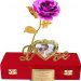 Rose Gift Box with Golden Love Stand