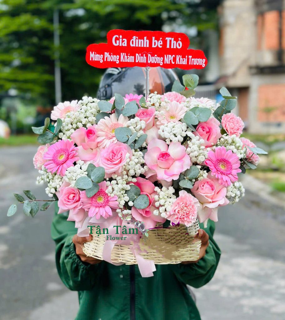 Giỏ hoa tươi Flowers2Home 010