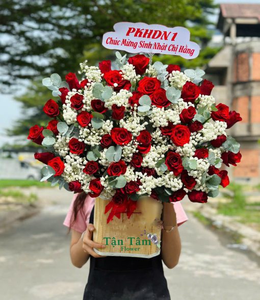 Giỏ hoa tươi Flowers2Home 012