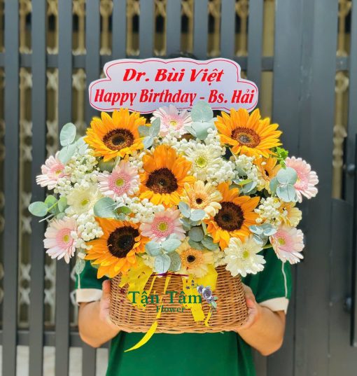 Giỏ hoa tươi Flowers2Home 026