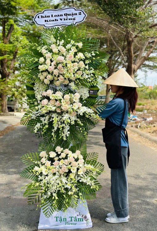 Hoa chia buồn Flowers2Home 025