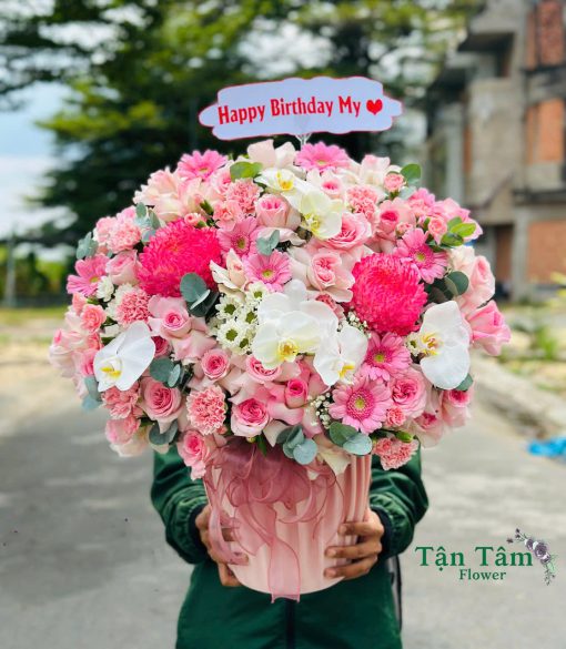Giỏ hoa tươi Flowers2Home 001