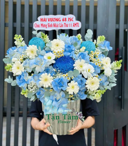 Lẵng hoa tươi Flowers2Home 001