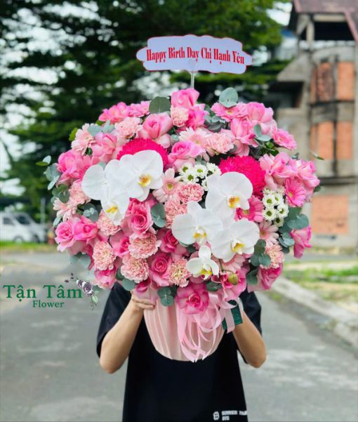 Lẵng hoa tươi Flowers2Home 002