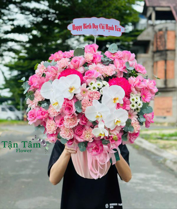 Lẵng hoa tươi Flowers2Home 002