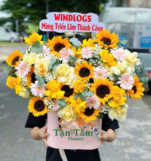 Lẵng hoa tươi Flowers2Home 007