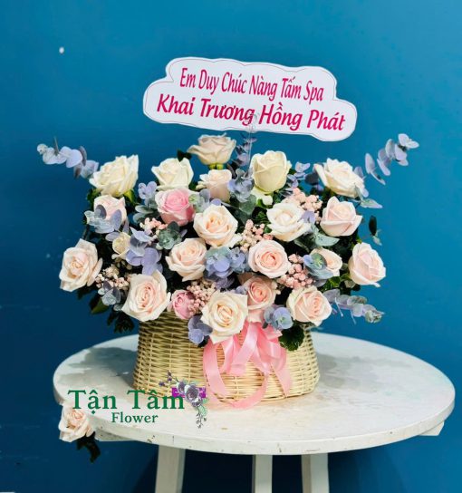 Lẵng hoa tươi Flowers2Home 014