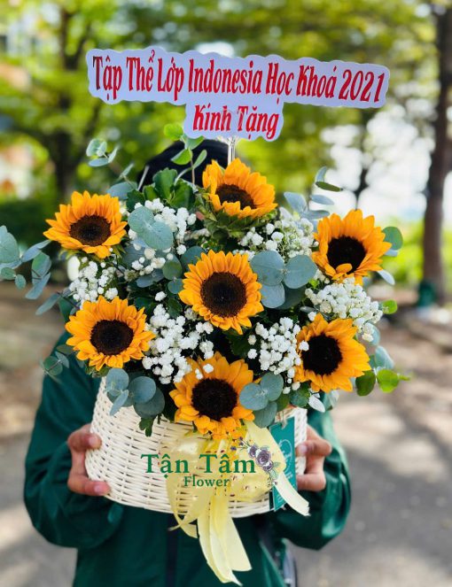 Lẵng hoa tươi Flowers2Home 015
