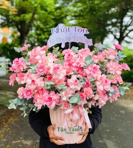 Lẵng hoa tươi Flowers2Home 018
