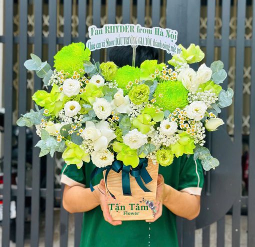 Lẵng hoa tươi Flowers2Home 023