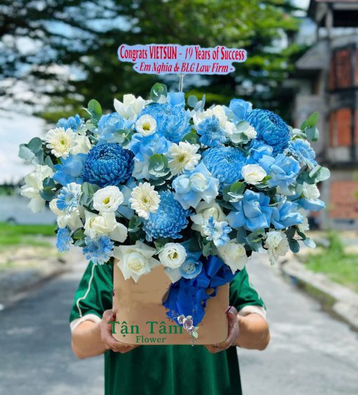 Lẵng hoa tươi Flowers2Home 025