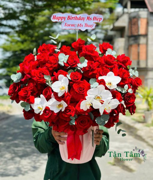 Lẵng hoa tươi Flowers2Home 027