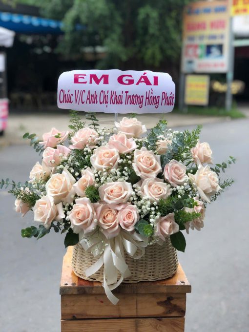 Lẵng hoa tươi Flowers2Home 029