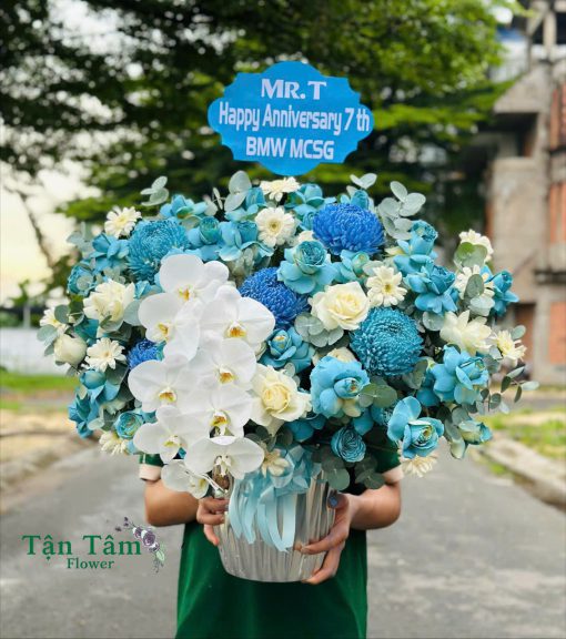 Lẵng hoa tươi Flowers2Home 031